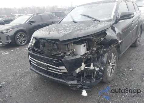 2018 Toyota Highlander Xle from USA, damaged, VIN 5TDJZRFH0JS531614